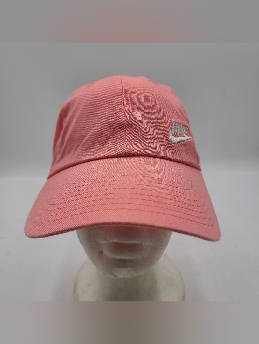 B55 Nike Hat Cap Strap Back Adult One Size Pink Heritage86